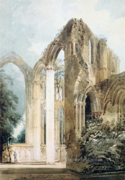 Thomas Girtin Painting - Foun watercolour painter scenery Thomas Girtin